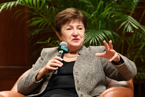 Tổng Giám đốc IMF đương nhiệm Kristalina Georgieva. (Ảnh: Yonhap/TTXVN)