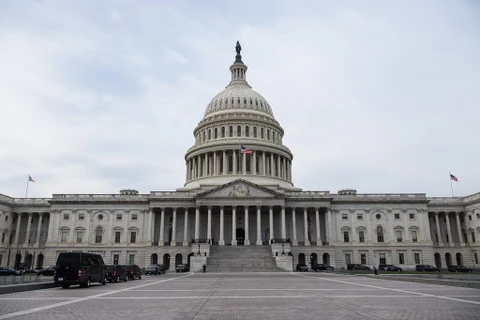 Tòa nhà Quốc hội Mỹ tại Washington, DC. (Ảnh: AFP/TTXVN)