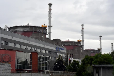 Nhà máy điện hạt nhân Zaporizhzhia tại Ukraine. (Ảnh: AFP/TTXVN)