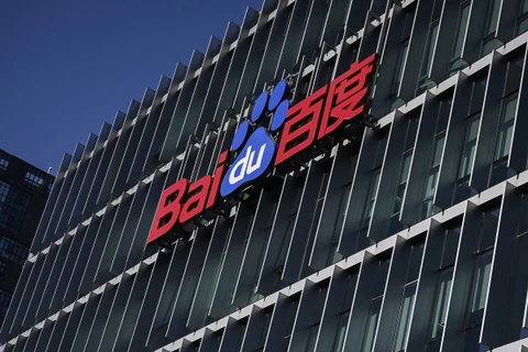 Trụ sở công ty Baidu tại Bắc Kinh, Trung Quốc. (Ảnh: AFP/TTXVN)