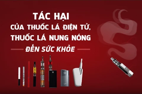 Thuốc lá điện tử, thuốc lá nung nóng gây hại cho sức khỏe như thế nào?