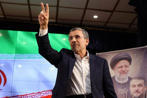 Cựu Tổng thống Iran Mahmoud Ahmadinejad. (Nguồn: AFP)