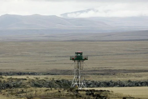 Khu vực biên giới Armenia-Thổ Nhĩ Kỳ. (Ảnh: Reuters)