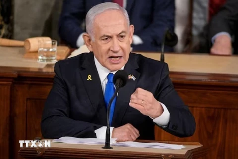 Thủ tướng Israel Benjamin Netanyahu. (Ảnh: Reuters/TTXVN)