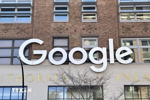 Văn phòng của Google tại New York, Mỹ. (Ảnh: Kyodo/TTXVN)