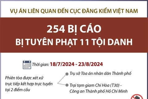 Các bị cáo vụ án liên quan đến Cục Đăng kiểm Việt Nam nhận án phạt đích đáng