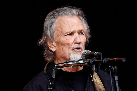 Huyền thoại âm nhạc, diễn viên điện ảnh Mỹ Kris Kristofferson. (Ảnh: The New York Times)