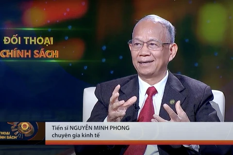 Tiến sỹ Nguyễn Minh Phong, nguyên Trưởng Phòng nghiên cứu kinh tế, Viện Nghiên cứu phát triển kinh tế-xã hội Hà Nội phát biểu.