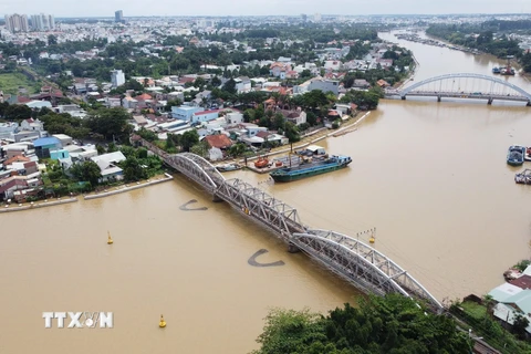 Sông Đồng Nai. (Ảnh: Sỹ Tuyên/TTXVN)