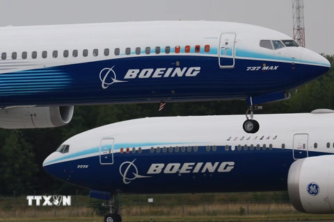 Máy bay của hãng Boeing. (Ảnh: THX/TTXVN)