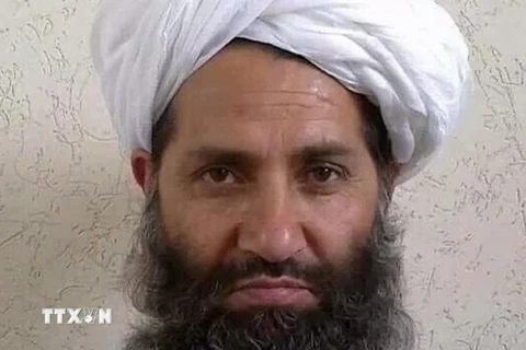 Thủ lĩnh tối cao Taliban Haibatullah Akhundzada. (Ảnh: AFP/TTXVN)