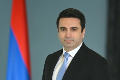 Chủ tịch Quốc hội Cộng hòa Armenia Alen Simonyan. (Ảnh: Quốc hội Armenia)