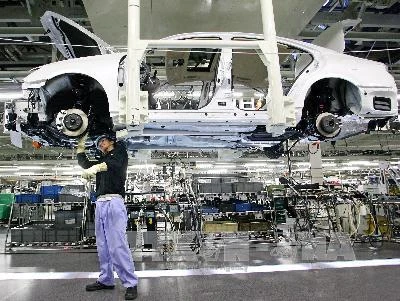 Công nghiệp ôtô hiện đang đóng góp khoảng 12% GDP và là một trong ba ngành công nghiệp phát triển nhất của Thái Lan. (Nguồn: AFP/TTXVN)