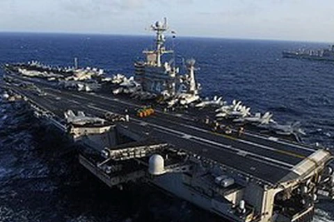 Mỹ rút một tàu sân bay ra khỏi khu vực Vùng Vịnh