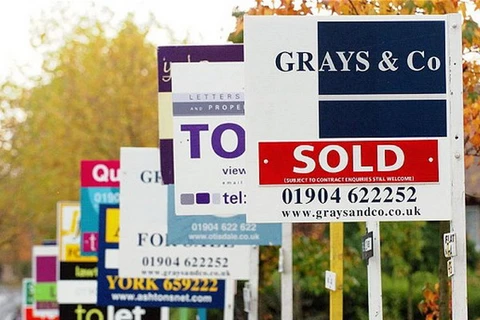 Giá nhà ở Anh tiếp tục xu hướng tăng trong tháng 11