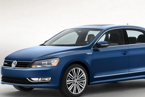 VW Passat BlueMotion concept mới tiết kiệm nhiên liệu