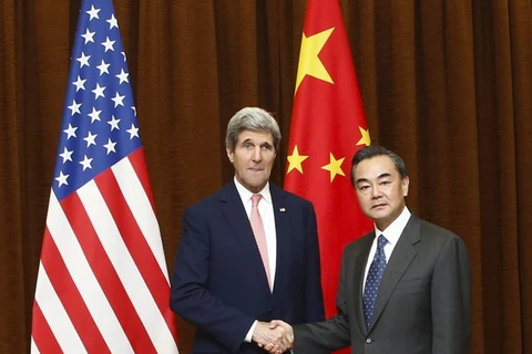 Chủ tịch Trung Quốc tiếp Ngoại trưởng Mỹ John Kerry