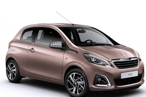 Peugeot giới thiệu mẫu 108 mới chạy trong thành phố