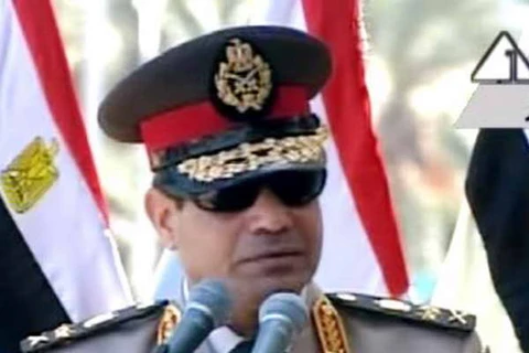 Ai Cập: Tỷ lệ ủng hộ ứng cử viên El-Sisi vượt xa Sabahi