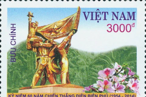 Phát hành bộ tem kỷ niệm chiến thắng Điện Biên Phủ