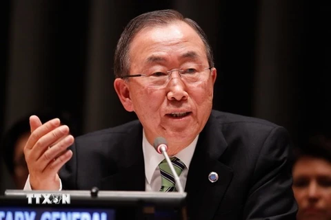 Ông Ban Ki-moon thảo luận tình hình Biển Đông với Trung Quốc