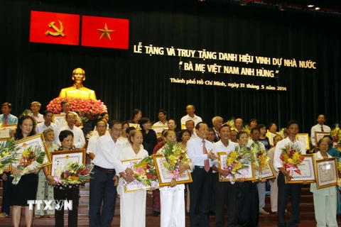 TP.HCM truy tặng danh hiệu Bà mẹ Việt Nam Anh hùng