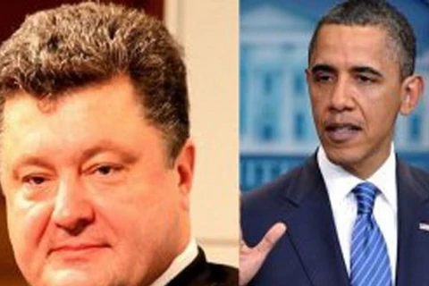 Tổng thống Mỹ Obama gặp tổng thống đắc cử Ukraine