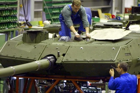 Doanh số từ xuất khẩu vũ khí của Đức đã tăng 25%