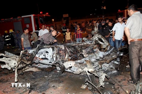 Hai vụ đánh bom xe Iraq khiến gần 60 người thương vong 