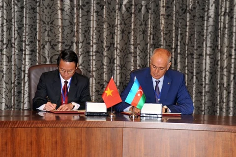 TTXVN và hãng thông tấn của Azerbaijan ký thỏa thuận hợp tác