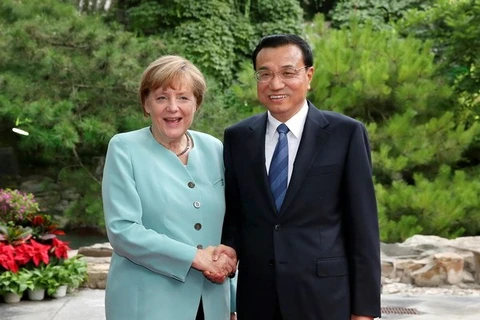 Thủ tướng Trung Quốc kêu gọi Đức-Trung mở cửa thị trường