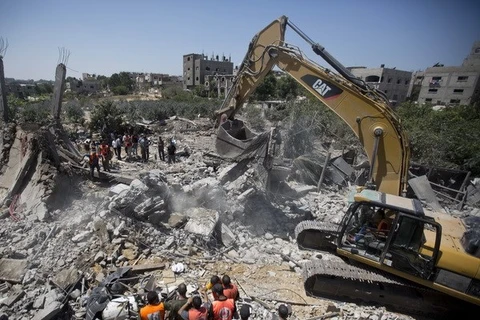 Các nước cam kết hỗ trợ hàng trăm triệu USD tái thiết Dải Gaza 