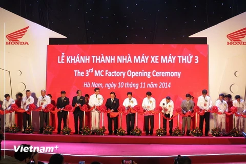 Honda đầu tư 120 triệu USD xây dựng nhà máy thứ ba tại Việt Nam