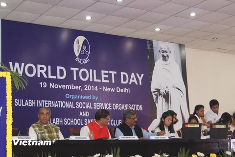 Khai mạc “Lễ hội nhà vệ sinh quốc tế” tại thủ đô New Delhi