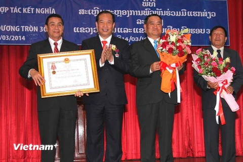 Tỉnh Hải Dương và tỉnh Vientiane thúc đẩy hợp tác song phương