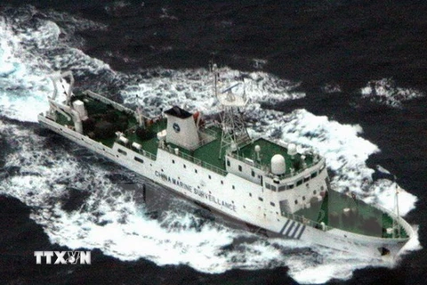 Tàu Trung Quốc lại vào vùng biển gần đảo tranh chấp với Nhật Bản