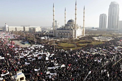 Hơn 1 triệu người ở Nga biểu tình phản đối tạp chí Charlie Hebdo