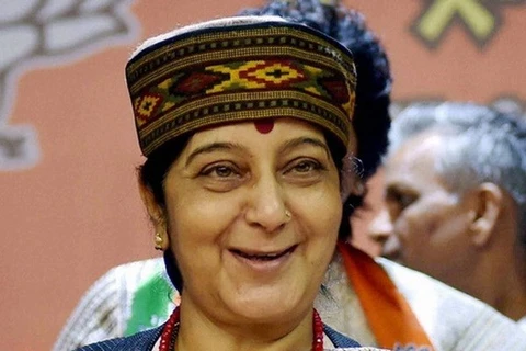 Ngoại trưởng Ấn Độ Sushma Swaraj bắt đầu thăm Trung Quốc