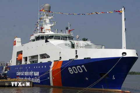 Quy định mới về màu sắc các loại tàu của cảnh sát biển Việt Nam