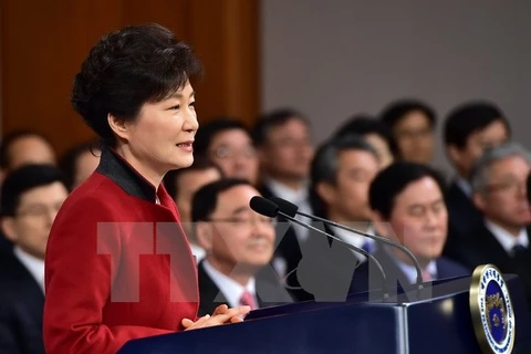 Bà Park Geun-hye kêu gọi Nhật Bản viết trang sử mới với Hàn Quốc