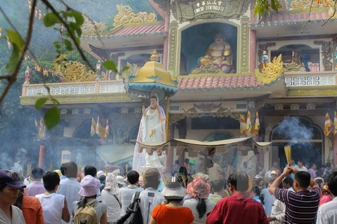 Núi Bà Đen Tây Ninh đón du khách thứ 1 triệu tới tham quan