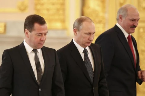 Tổng thống Belarus thăm Nga và hội đàm với Tổng thống Putin