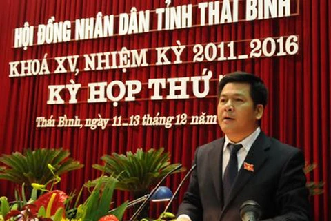 Thái Bình bầu Chủ tịch Hội đồng Nhân dân và Ủy ban Nhân dân tỉnh