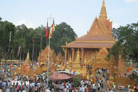  Sóc Trăng khánh thành ngôi chánh điện chùa của đồng bào Khmer