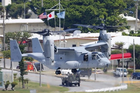 Chính quyền tỉnh Okinawa yêu cầu ngừng dự án xây căn cứ Mỹ 