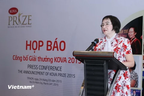 Chính thức phát động Giải thưởng KOVA lần thứ 12 năm 2015