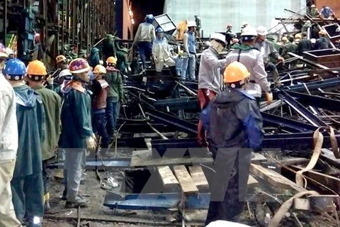 Cảnh báo nguy cơ mất an toàn lao động ở Khu kinh tế Vũng Áng