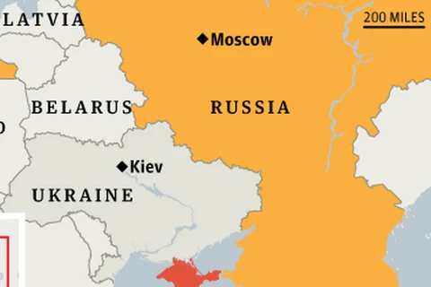 Nga chi 2,2 tỷ USD trong năm 2015 để hiện đại hóa Crimea