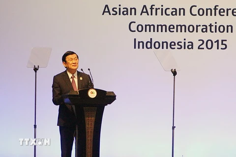 Chủ tịch nước Trương Tấn Sang: Ưu tiên tăng cường kết nối Á-Phi