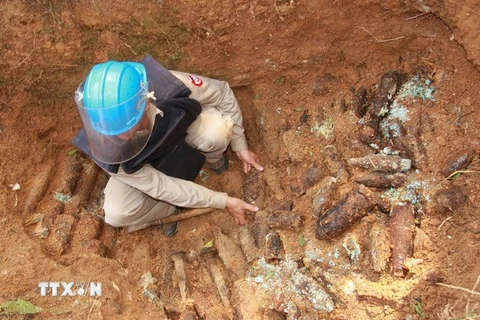 Campuchia đạt thành quả tích cực trong công tác rà phá bom mìn 